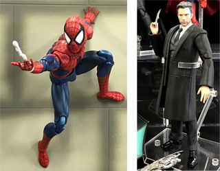Medicom Toy MAFEX комікс версія Людина павук та Брюс Вейн з фільму Ліга справедливості