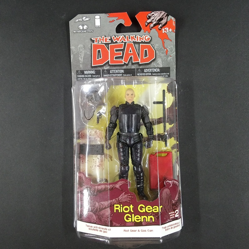 Ходячі мерці спецпризначенець Гленн McFarlane Toys The Walking Dead Comics Riot Gear Glenn