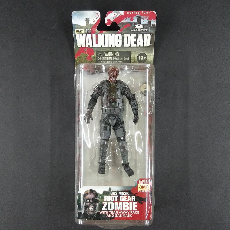Ходячі мерці Спецпризначенець Зомбі McFarlane Toys The Walking Dead Riot Gear Zombie (gas mask)