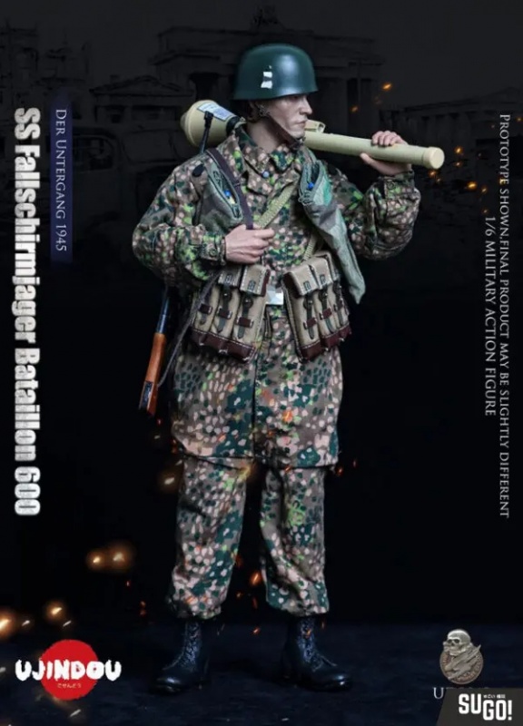 Солдат парашутно десантного батальйону UJINDOU UD9043 SS Fallschirmjager Bataillon 600 1/6