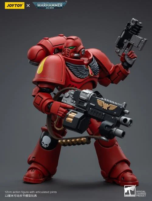 Заступник Кривавих янголів JoyToy Warhammer 40K Blood Angels Intercessors (Ver. 2) 1/18