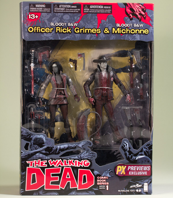 Ходячі мерці Рік Граймс та Мішон McFarlane Toys Comic The Walking Dead Skybound Exclusive Rick Grimes and Michonne